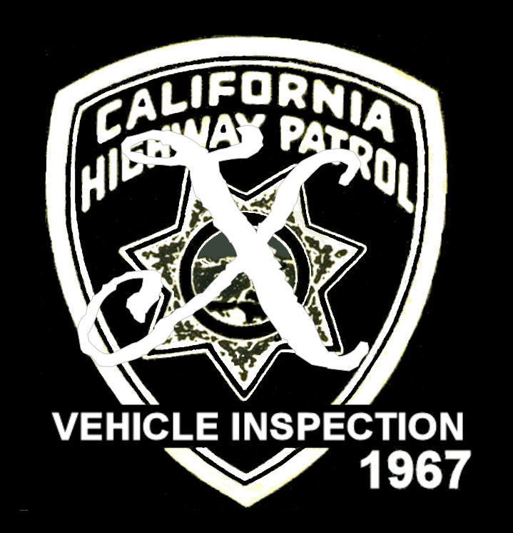 (image for) 1967 Californis Inspection Sticker